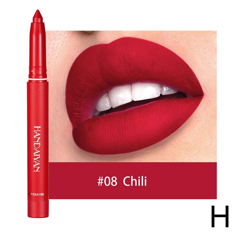 HANDAIYAN non-fading, non-transferable lipstick pen, matte lip liner, two-in-one lipstick and lip gloss
